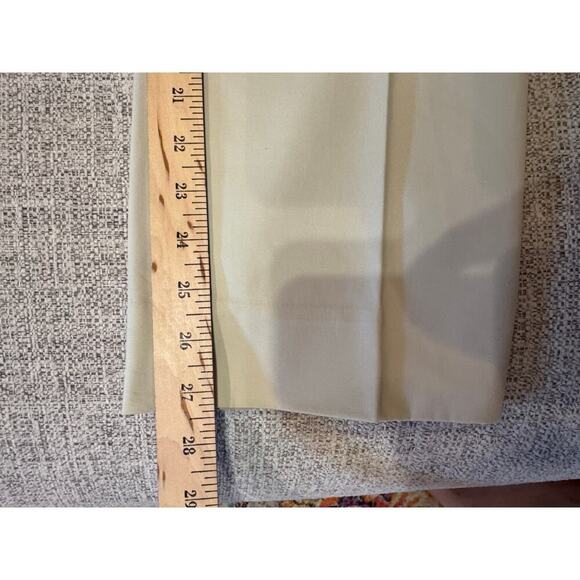 Jones New York Signature Petite Stretch Khaki Casual Pants Flat Front 10 Petite - Picture 8 of 9